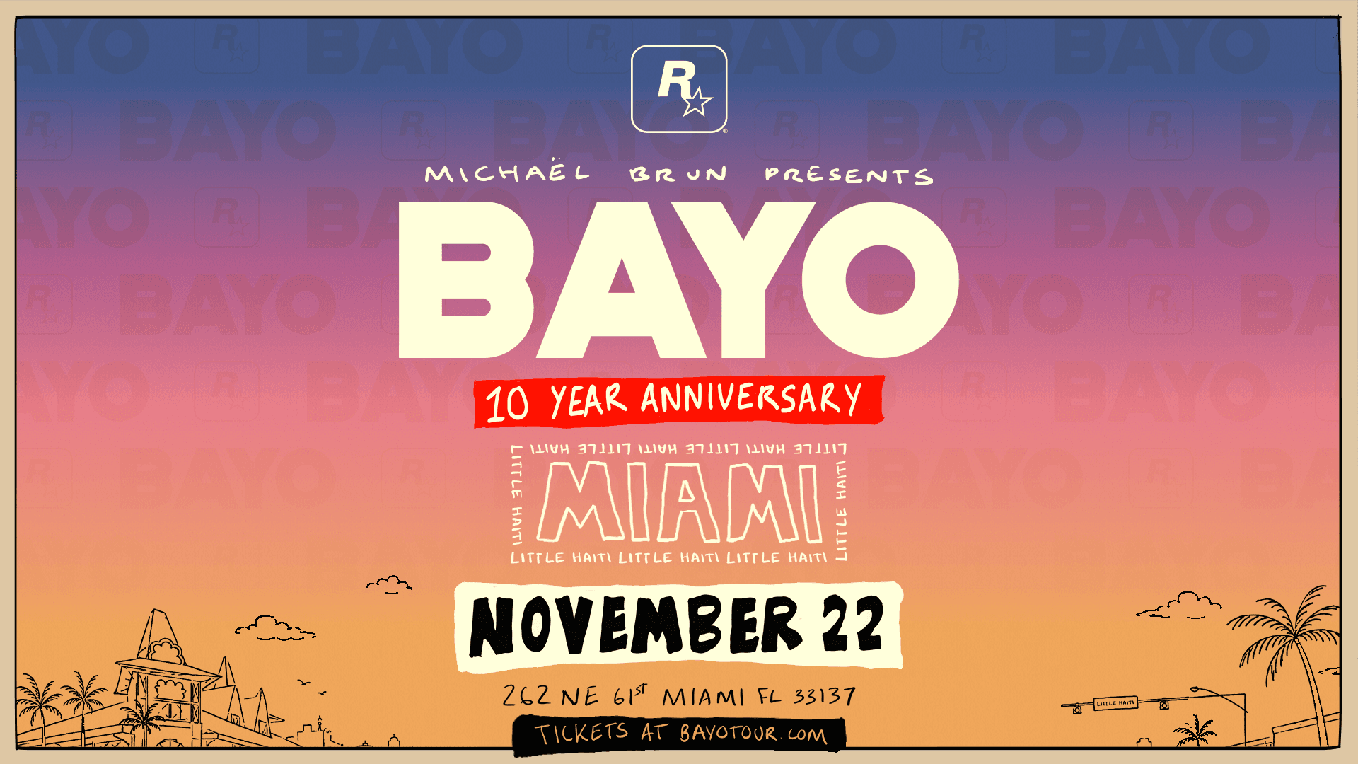 BAYO 10 Year Anniversary in Little Haiti